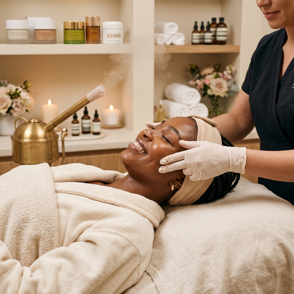 Soin du visage hydratant pour une peau lumineuse
